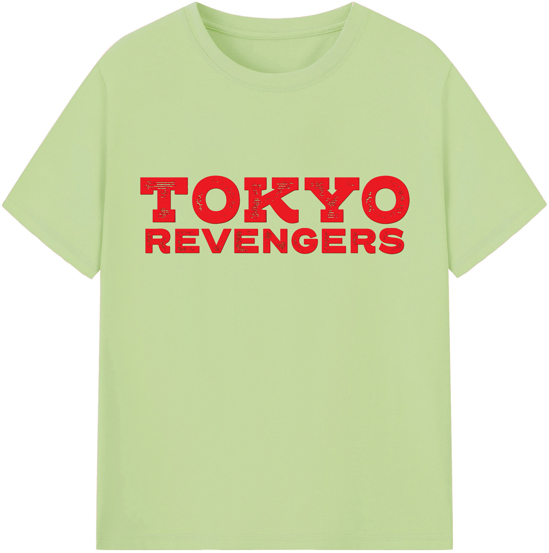 （画像用） 東京リベンジャーズ Tokyo Revengers 綿100％半袖Tシャツ（フロントプリント）